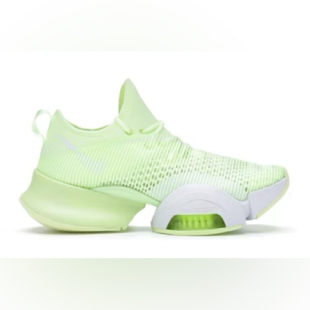 Nike Shoes Womens Air Zoom SuperRep Barely Sneakers in Volt Green